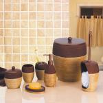 PRİMA NOVA Rattan Hamam Aksesuarları Sabunluq