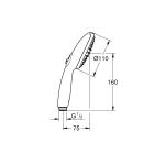 GROHE Vitalio Start 110 2f Əl Duşu