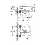 GROHE Start Loop Hamam Kranı 23355001