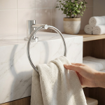 ÖZGÜ BANYO Eco Life Yuvarlaq Dəsmal Tutacağı