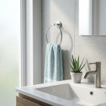 ÖZGÜ BANYO Eco Life Yuvarlaq Dəsmal Tutacağı