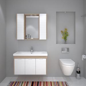 DEN-KO Mostar Hamam Rəfi Ağ 90 cm