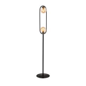 AVONNİ Metal Qara Boyalı Lampa