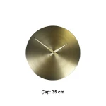 Volante 35 sm Preslənmiş Metal Qızılı