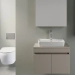 DENKO BANYO Etna 65 sm hamam rəfi dəsti, kül boz