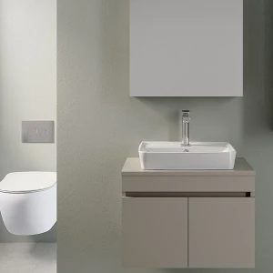 DENKO BANYO Etna 65 sm hamam rəfi dəsti, kül boz