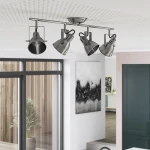 ASTERION Tube BN, GU10 başlıqlı 4-lü spot lampa