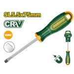 Tornavida CRV SL5.5x75 mm JDSD1253