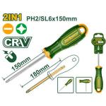 İki uclu Tornavida 6.35x180 mm JDSS45M5