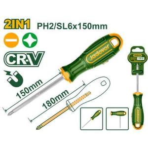 İki uclu Tornavida 6.35x180 mm JDSS45M5