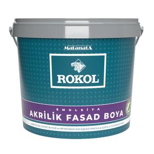 Rokol akrilik fasad boyası 10 kq