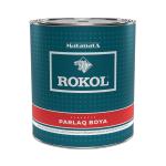 Rokol sintetik parlaq boya qara 0.85 L