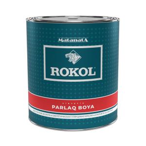 Rokol sintetik parlaq boya ağ 0.75 L